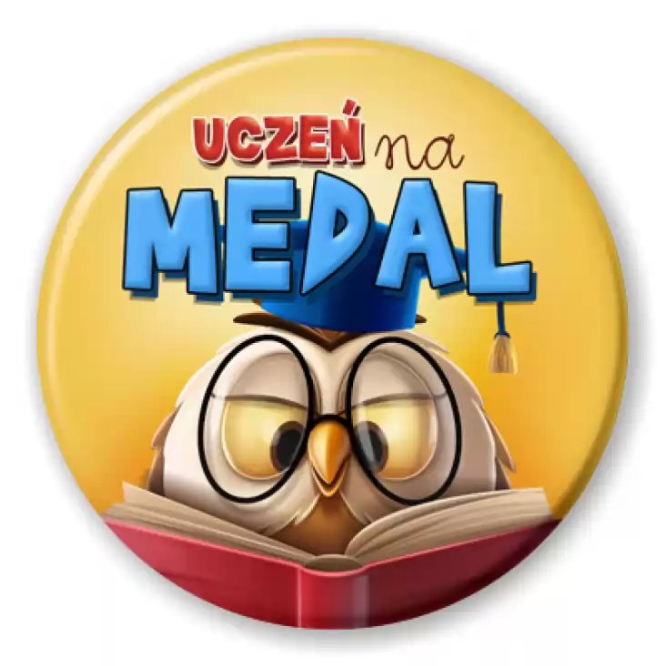 Emotka - uczeń na medal