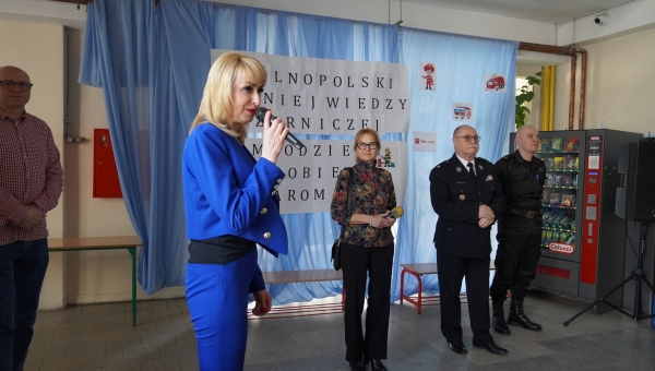 Turniej wiedzy pożarniczej "Młodzież zapobiega pożarom"